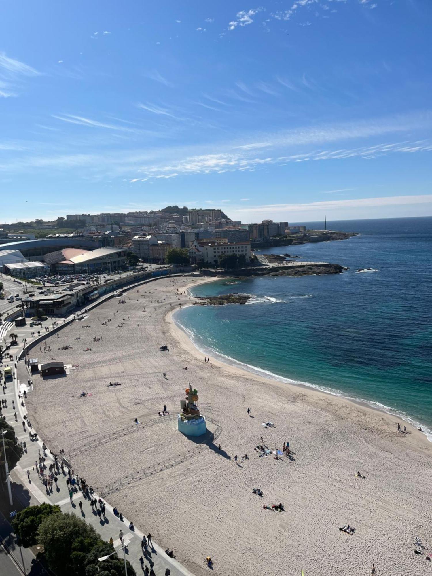 Primera Linea Playa Riazor А-Корунья Екстер'єр фото