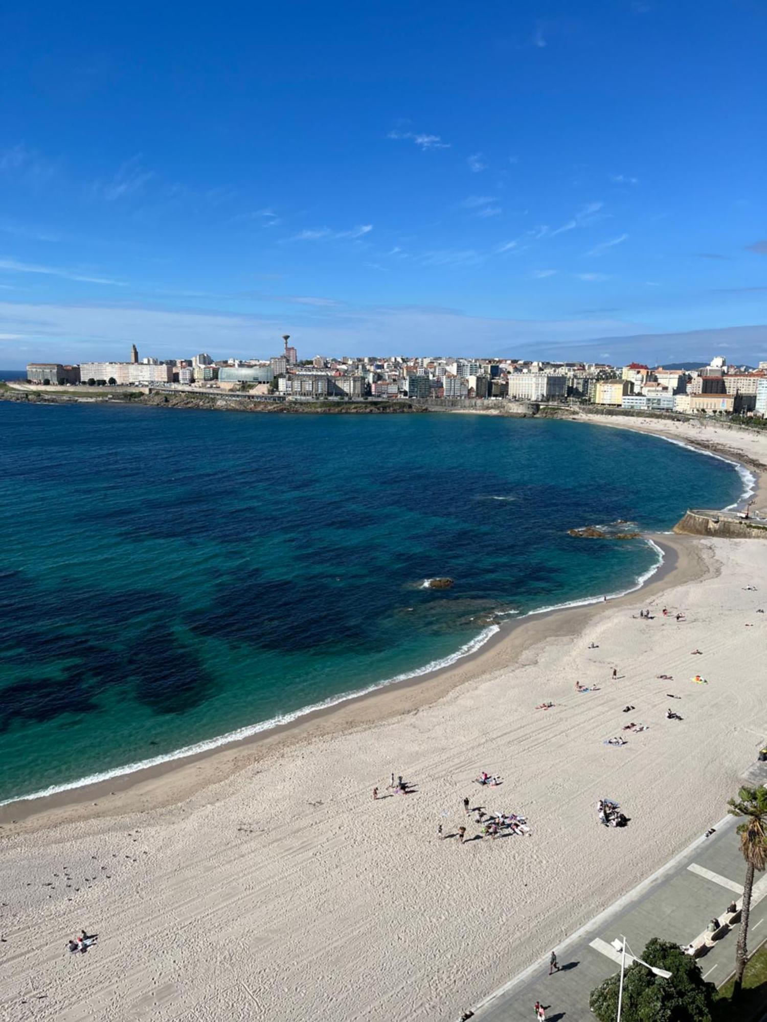 Primera Linea Playa Riazor А-Корунья Екстер'єр фото